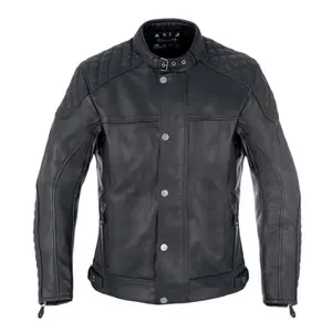 Leather motorcycle leather jacket Oxford Hamilton image-0