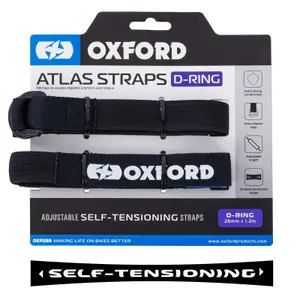 Motorradgurt Oxford Atlas D-Ring (x2)