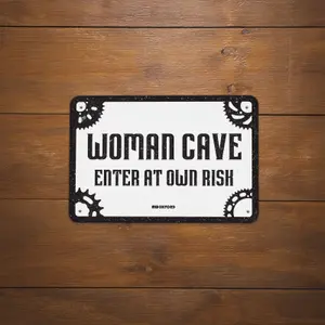 Μέταλλος πινακίδα γκαράζ Oxford Woman Cave image-1