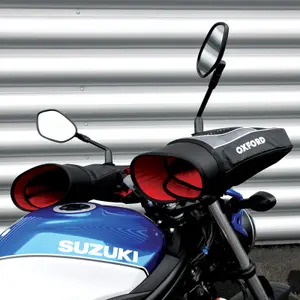 Coppia di manicotti da moto Oxford Super image-1