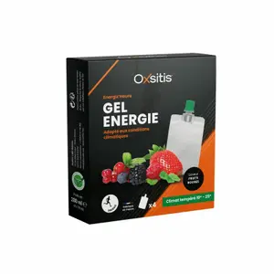 Gel energético para clima templado - frutos rojos Oxsitis Energiz'heure image-0