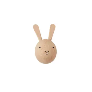 Crochet mini Lapin en bois enfant OYOY Living Design image-0