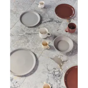 Πιάτο επίπεδο από πηλό OYOY Living Design (x2) image-2