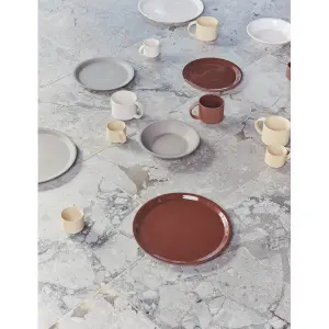 Assiette creuse en terre cuite OYOY Living Design (x2) image-1