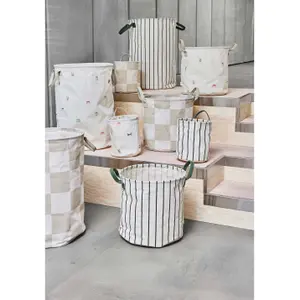 Polyester laundry basket OYOY Living Design Raita image-2