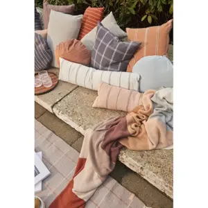 Fodera per cuscino rotonda in cotone OYOY Living Design Kyoto image-1