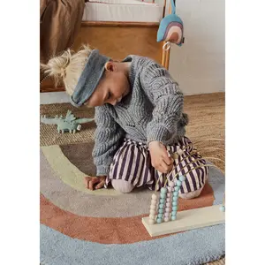 Mini plush toy in cotton and polyester for baby OYOY Living Design image-1