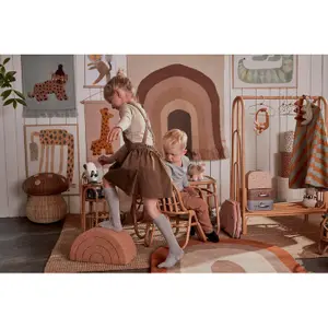 Mini wall carpet in wool and cotton for children OYOY Living Design image-1