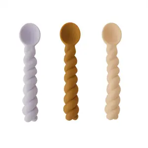 Μικρή σιλικόνη κουτάλι για παιδιά OYOY Living Design Mellow (x3) image-0