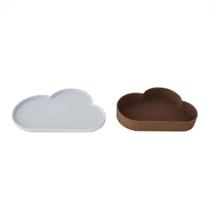 Assiette mini et bol en silicone enfant OYOY Living Design image-0