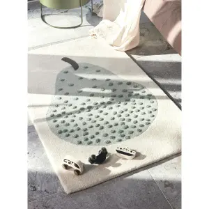 Mini wool and cotton floor mat for kids OYOY Living Design image-2