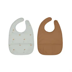 Babero Mini de poliéster reciclado para bebé OYOY Living Design image-0