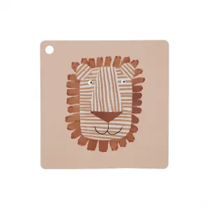 Silikonová stolečková souprava pro děti OYOY Living Design Lobo Lion image-0