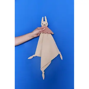 Mini kanin snuttefilt i ekologisk bomull OYOY Living Design image-1