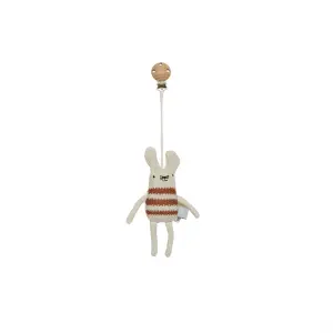 Peluche Mini avec hochet en coton OYOY Living Design image-0
