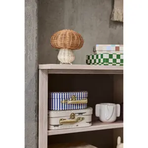 Mini Rattan Night Light OYOY Living Design image-1
