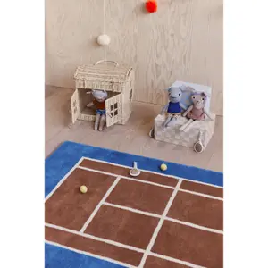 Peluche Mini tennis Miew Rabbit in cotone per bebè OYOY Living Design image-1