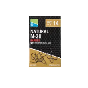 Βελονάκια Preston NATURAL N-30 Size 14 (x15) image-1