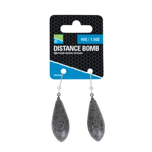 Plombs Feeder Preston Distance Bomb Lead 45g (x2) image-0