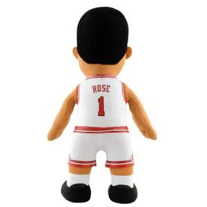 Poupluche Derrick Rose 25 cm Blanc Chicago Bulls image-1