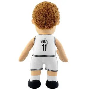 Poupluche Brook Lopez 25 cm - blanc - Brooklyn Nets image-1