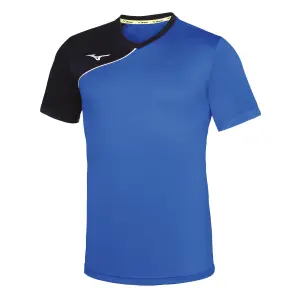 p2ea793022-t-shirt-mizuno-schwarz-marineblau