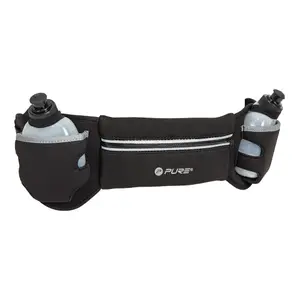 Cinturón para correr con botellas de agua Pure2Improve image-0