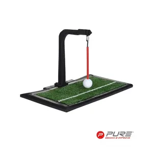 Swing trainer intérieur/extérieur et hitting mat Pure2Improve image-0