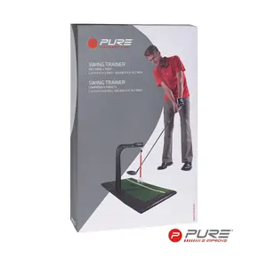 Swing trainer intérieur/extérieur et hitting mat Pure2Improve image-1