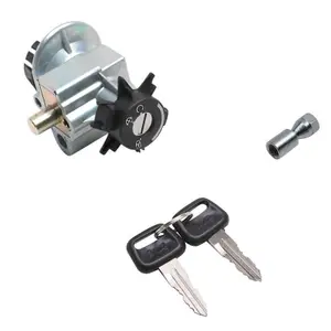 Contacteur à clé moto adaptable Peugeot 50 Looxor 2001+2003, Vivacity 2t 1999+2004 (Seul P2R image-0