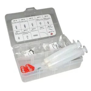 Disc brake bleeding tool for hydraulic brake mineral oil and dot P2R image-1