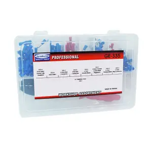 200-piece electrical cable terminal kit with pliers P2R image-2