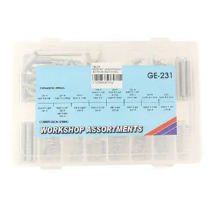 Box of 120 expansion and compression springs, 11 and 9 sizes P2R image-2