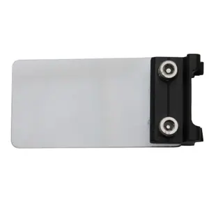 Plaque numero course fixation tige de selle par collier caoutchouc P2R image-0