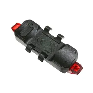 Kit Luci bici lente usb su manubrio-sella 5 led 2 funzioni P2R image-3