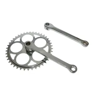 City crankset chrome steel chainring P2R 46D. 3.30 image-0