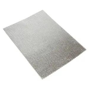 Adhesive thermal insulation in glass fabric and aluminum P2R image-0