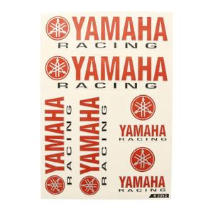 Sheet of 6 stickers P2R Racing Yam