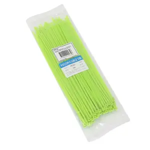 Lot de 100 colliers de serrage nylon P2R Rilsan 3,6x250 mm image-0