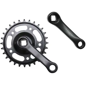 City steel crankset with 127 mm case P2R 28D. (127 mm chainring)