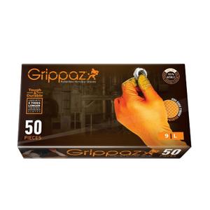 Gants atelier nitrile écailles de poisson résistant aux produits chimiques, aux huiles, a l'essence Selection P2R (x50) image-1