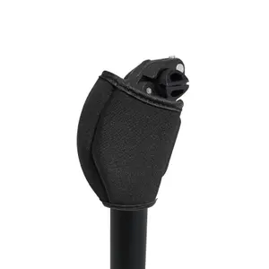 Zwarte neopreen zadelpenbeschermer voor parallellogramvering P2R