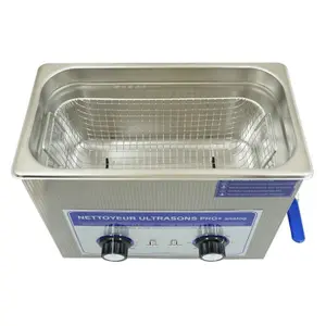 Professioneller analoger Ultraschall-Badreiniger mit Ablassventil P2R 6 L 180 W image-3