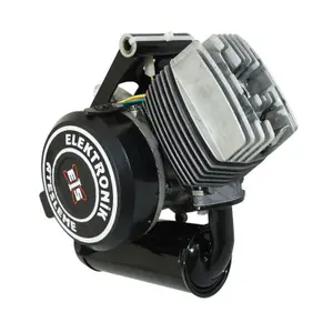 Engine with exhaust and ignition cover P2R Peugeot 103 Vogue image-1