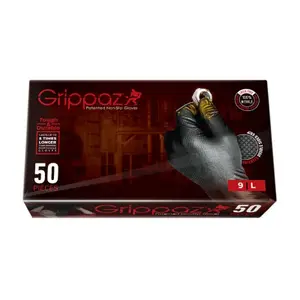 Scatola di 25 paia di guanti in nitrile resistenti alle sostanze chimiche per squame di pesce P2R T7 image-0