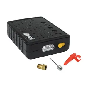 Compressore tascabile universale con torcia LED a 8 bar (8 batterie AA) P2R image-2
