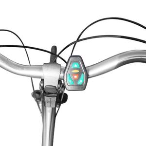 Éclairage corporel-harnais avec signalisation integrée 48 leds - telécommande cintre sans fil indicateur de direction rechargeable USB (sur gilet-veste) vélo - trottinette P2R image-3