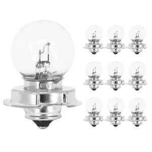 Caja de 10 bombillas halógenas P2R 15W P26S Bulb G25.5 image-0