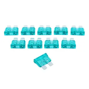 Embalagem de 10 fusíveis standard de encaixe plano P2R image-2