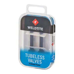 Caja de 2 válvulas para neumáticos sin cámara P2R Presta Weldtite image-0